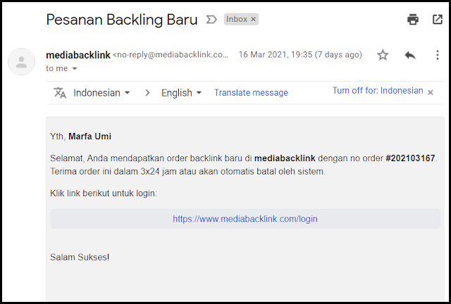 orderan di mediabacklink