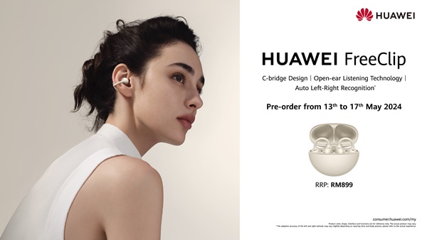 Huawei Free Clip (Beige Edition) Huawei Innovative Product Launch Event