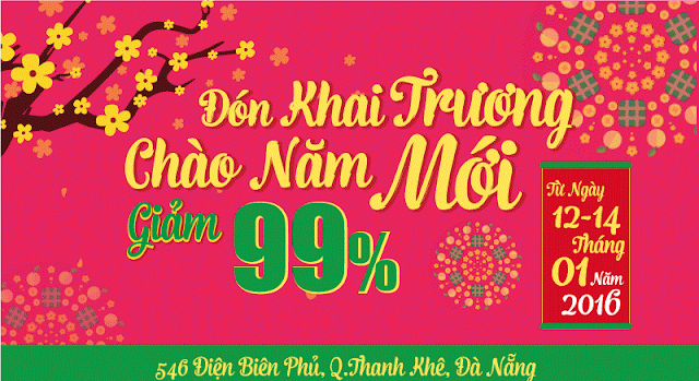 tuticare đà nẵng khai trương giảm giá 99%