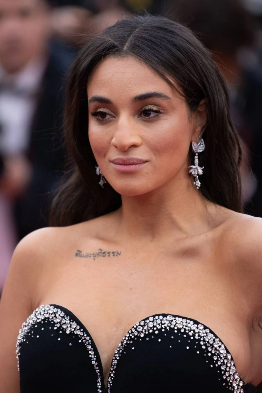 Belgian Model Camelia Jordana At Cannes Film Festival