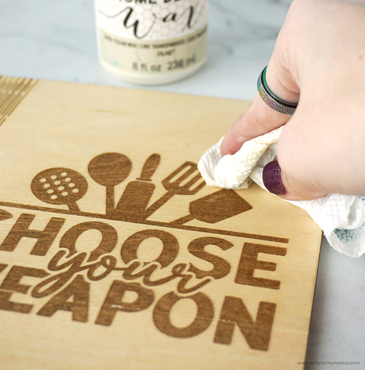 Wooden Recipe Book Binder