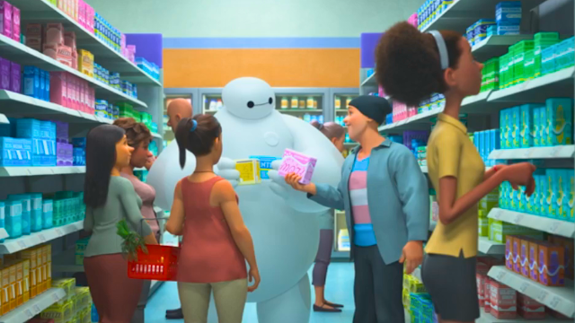 29+ LGBT Kid's Shows - Baymax! - Picture of a trans character