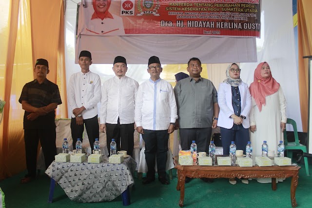 Wabub Simalungun H Zonny Waldi  Hadiri  Gelar Sosialisasi Anggota DPRD Prov Sumut Tentang Ranperda Perubahan Sistem Kesehatan 