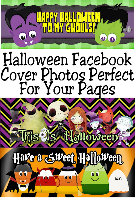 Decorate your Facebook pages with these Halloween Facebook cover photos.  With 6 fun designs to choose from, you can change your cover photo out every week and still have the Halloween spirit. #halloweenfacebook #halloweendecoration #facebookcoverphoto #halloween #diypartymomblog