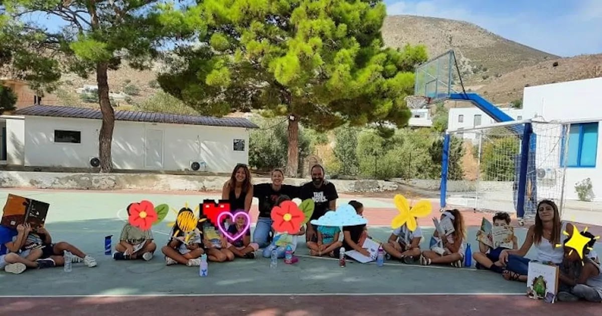 Greek School On The Island of Tilos Opens Its Doors To 17 Refugee Children, Who Now Make Up A Third Of Schoolchildren On The Island