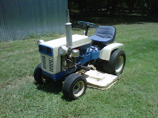 original 1969 garden tractor - runs like a champ