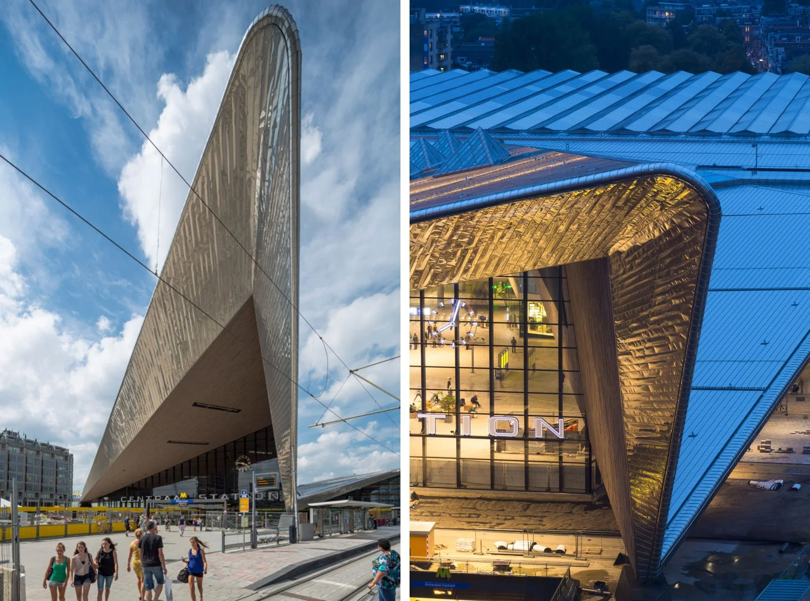 Rotterdam Central Station by Team Cs