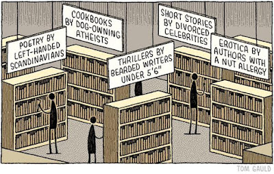 Meme de humor sobre bibliotecas