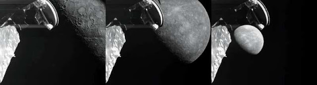 Imágenes de Mercurio captadas por la sonda