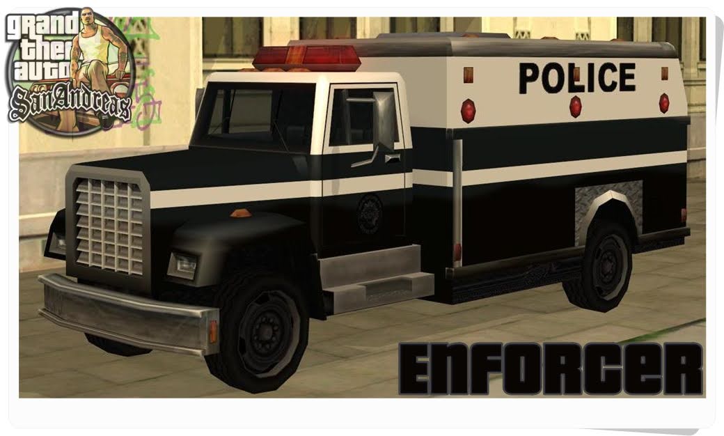 Mobil Enforcer: Stats & Lokasinya di GTA San Andreas
