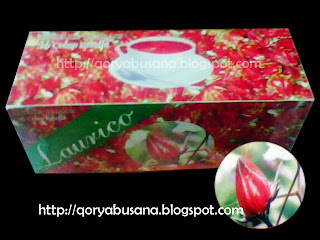 Teh Celup Bunga Rosella Laurico