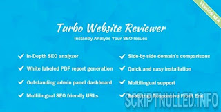 Turbo Website Reviewer v2.3 Nulled - In-depth SEO Analysis Tool