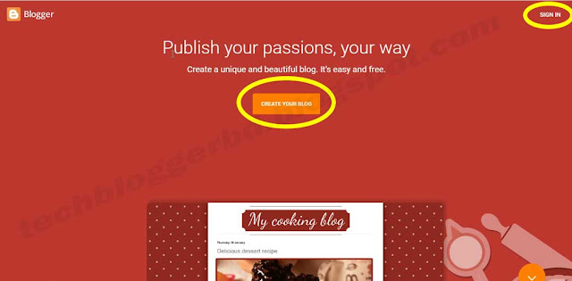 Create a Free Blog on Blogger