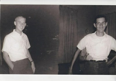 Cliff Wood and his best friend Richard in 1960