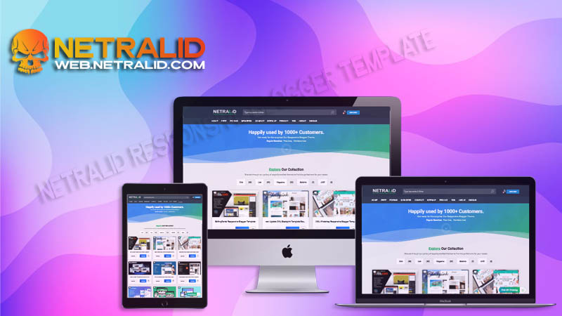 Free Netralid Template V2 Responsive Blogger Template