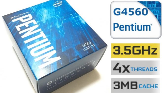 CPU Intel G4560 Pentium