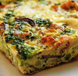 Healthy Recipes Vegetables Omelet for Breakfast