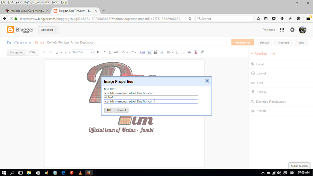 Tutorial Lengkap Membuat Artikel SEO di Blogger 6