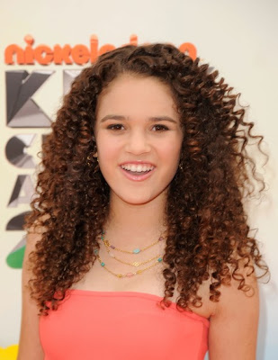 Madison Pettis Curly Hairstyle 2012