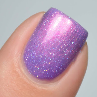 purple nail polish