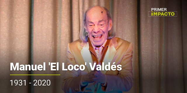 Murió a los 89 años el actor y comediante mexicano Manuel 'El Loco' Valdés. Padre de Cristian Castro