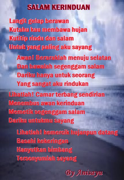 PUISI CINTA BY ANISAYU: Salam Kerinduan