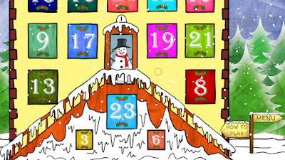 Festive Finds Happy Holidays Calendar Game Screenshot 1