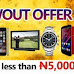 Blowout offer at Krackbid. Buy gadgets at less than N5,000