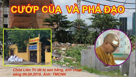 Kháng thư của các tổ chức xã hội dân sự độc lập về việc nhà cầm quyền cưỡng chế và phá hủy chùa Liên Trì
        - 
        Dân Làm Báo