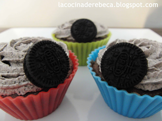 Cupcakes de Oreo