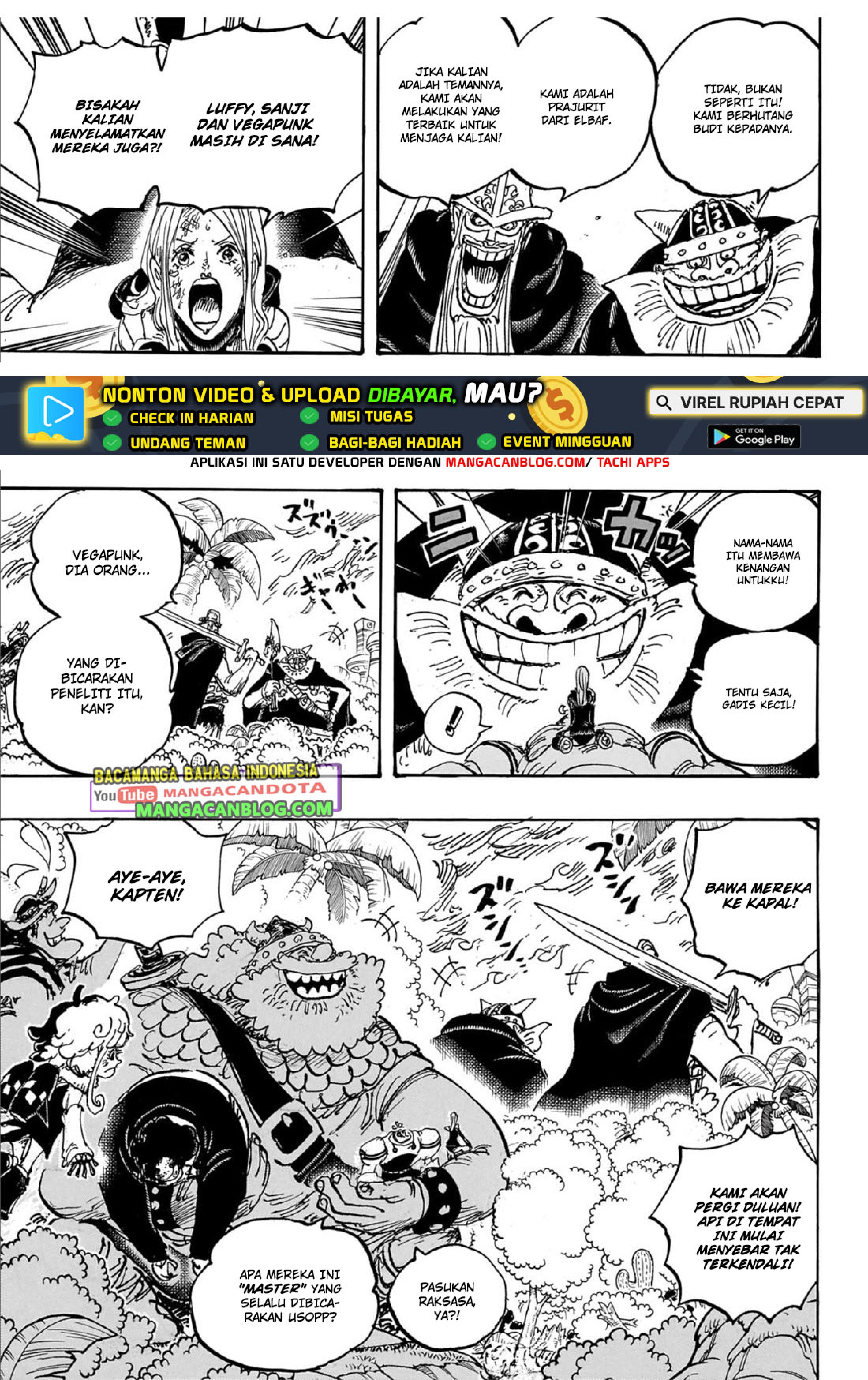 Manga One Piece Chapter 1108 Bahasa Indonesia