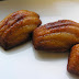 Madeleines de miel y almendra