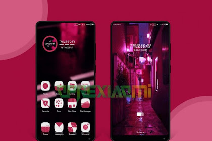 Download Tema Dark Pink Lavender Mtz Tembus Ke Akar For MIUI10 By
GalerVodgal