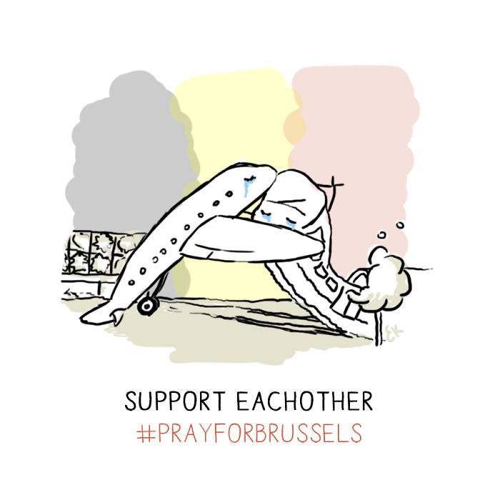 #PrayForBrussels Let’s Show The World That We Are UNITED! - #24 Support Eachother