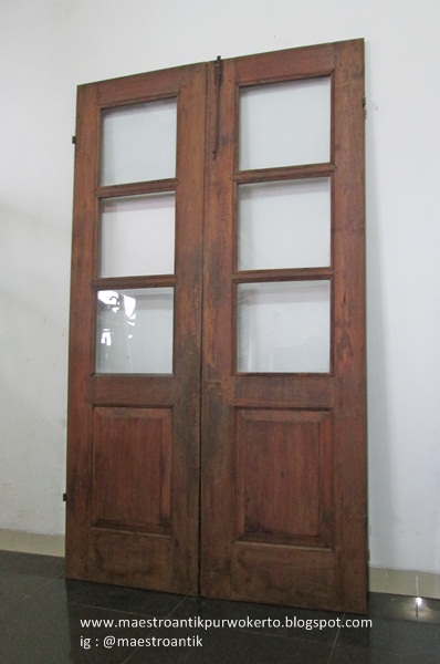 Maestro Antik Purwokerto Pintu  Jati Dobel  PIN021 SOLD 