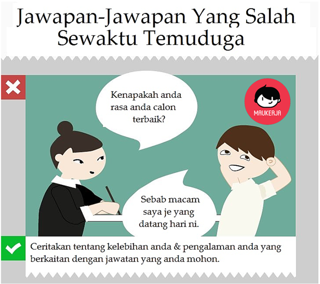 Jawapan Jawapan Yang Salah Semasa Temuduga  Blog 