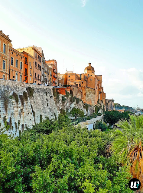 Panoramic view and Cagliari Cathedral | Sardinia, Italy | wayamaya