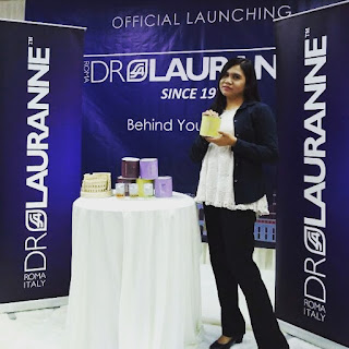 Blogger Qiya Saad dalam Majlis Pra-Pelancaran Produk Kecantikan Dr Lauranne Malaysia