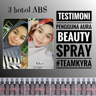 TESTIMONI AURA BEAUTY SPRAY