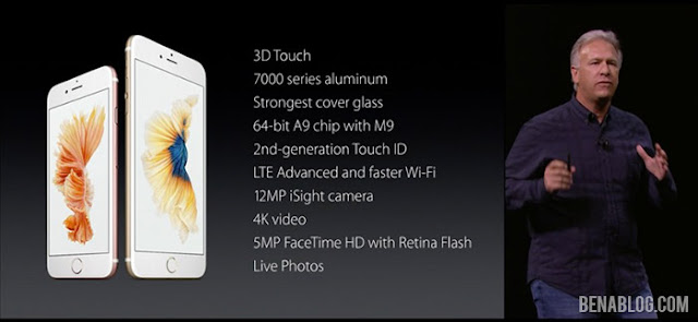 Fitur iPhone 6S dan iPhone 6S Plus