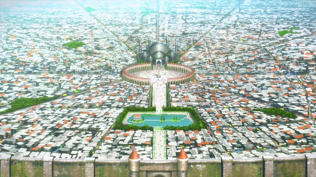 Sword Art Online City Background