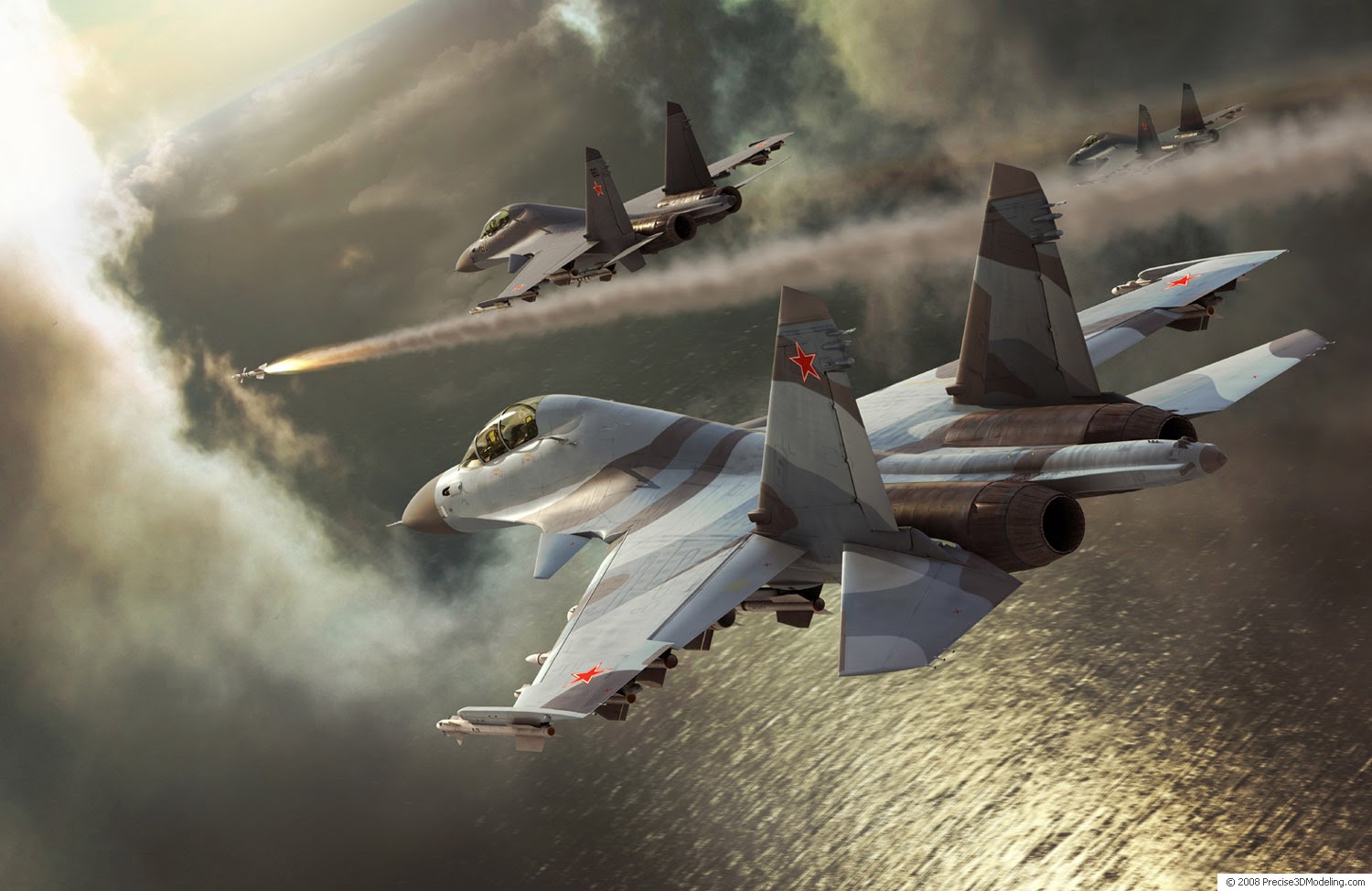 free 720p wallpapers: Wallpaper Sukhoi 30mki