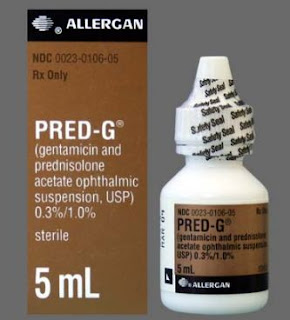 PRED-G Drops قطرة العين بريد جي,Gentamicin-Prednisolone قطرة العين جينتاميسين وبريدنيزولون,إستخدامات قطرة العين بريد جي لعلاج الحالات التي تنطوي على تورم ( التهاب ) في العين,كيفية استخدام قطرة العين بريد جي,آثار جانبية قطرة العين بريد جي,التفاعلات الدوائية قطرة العين بريد جي,الحمل والرضاعة  قطرة العين بريد جي PRED-G Drops,PRED-G Oint مرهم العين بريد جي