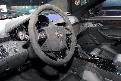 2011 Cadillac CTS-V Sport Wagon live interior