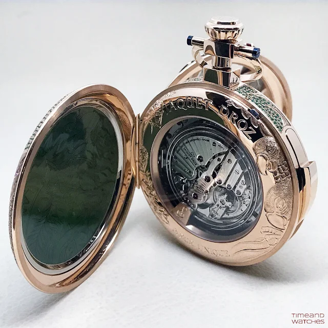 Jaquet Droz Parrot Repeater Pocket Watch