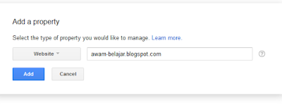 Google Webmaster awam-belajar.blogspot.com