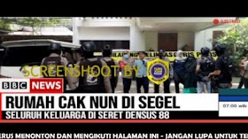 Benarkah Kediaman Cak Nun Disegel Densus 88? Begini Faktanya