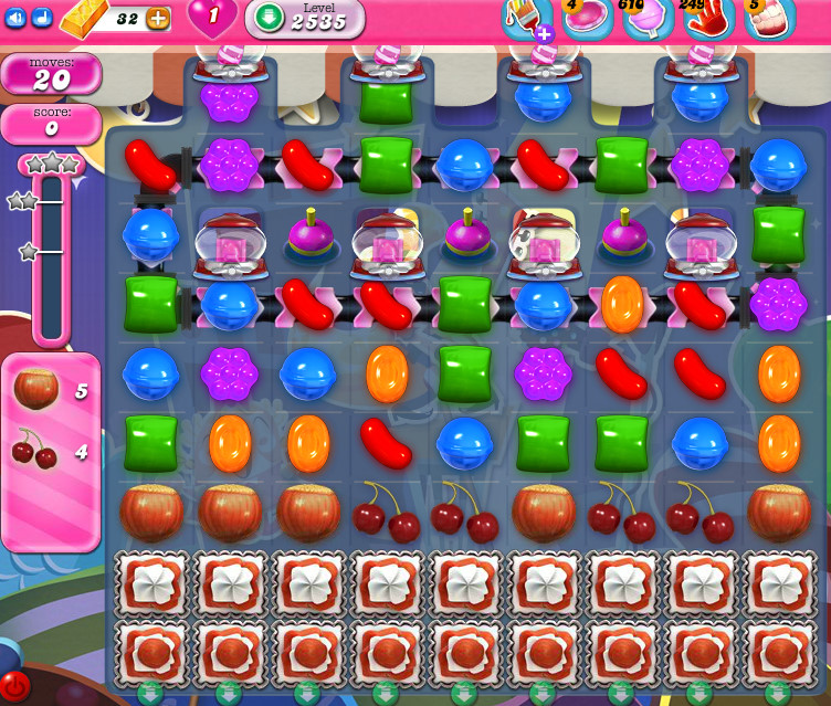 Candy Crush Saga level 2535