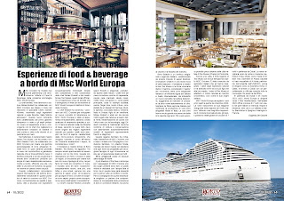 OTTOBRE 2022 PAG. 64 - Esperienze di food & beverage  a bordo di Msc World Europa