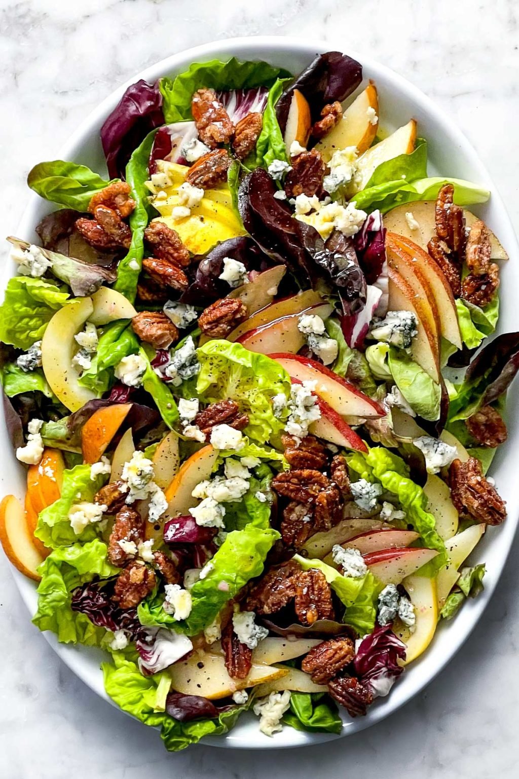 Pear, Gorgonzola, and Candied Pecan Salad